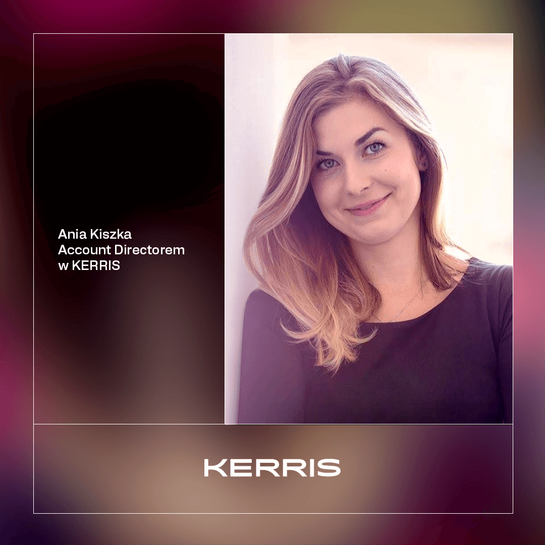 Anna Kiszka Account Directorem w agencji KERRIS