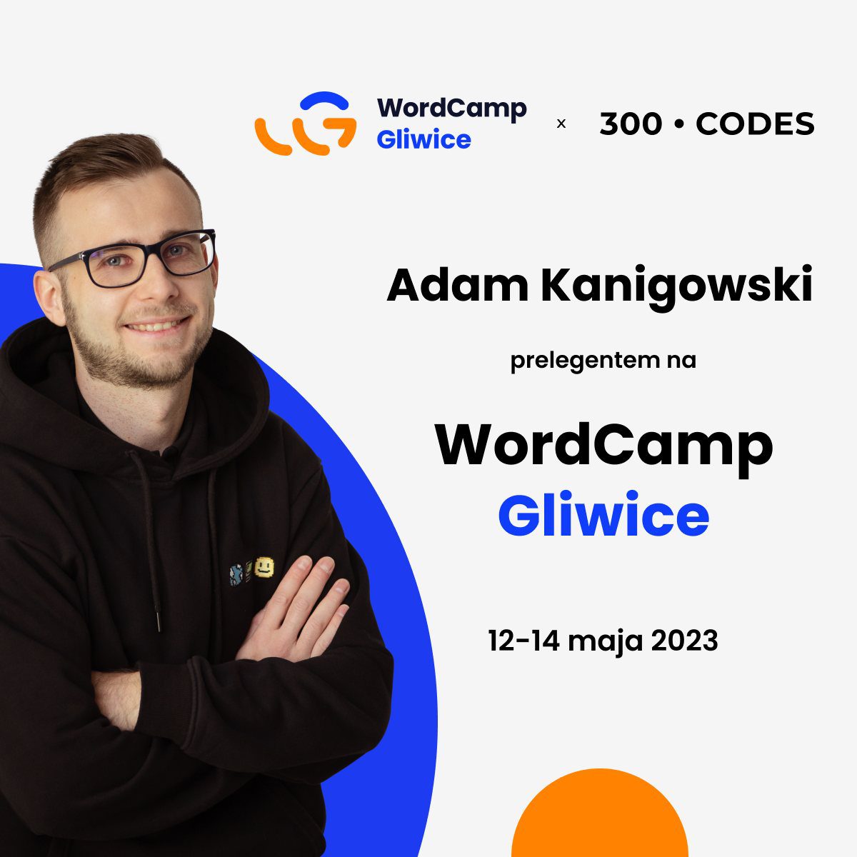 300.codes na WordCamp Gliwice 12-14 maja!