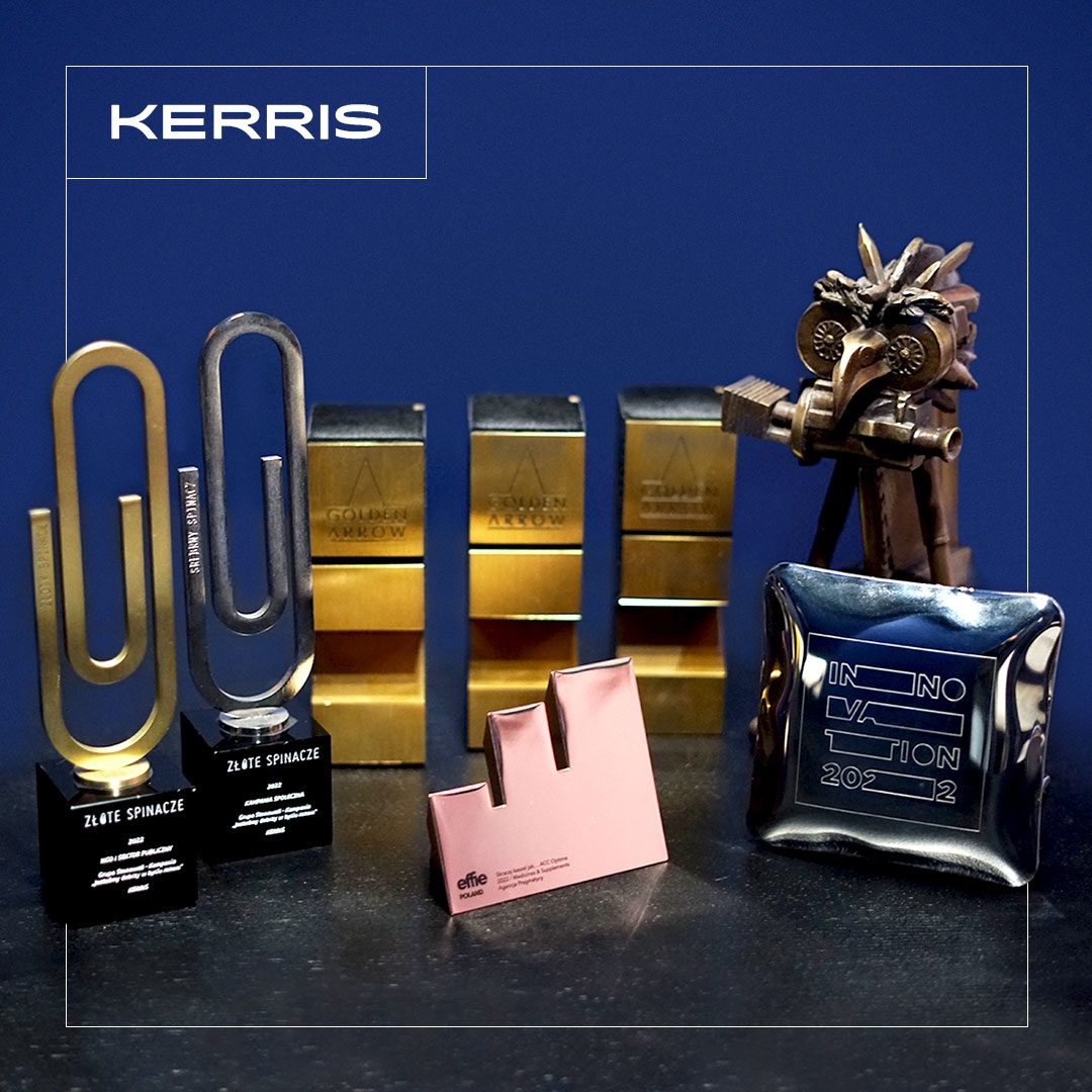 2022 rok: 8 nagród w 5 konkursach dla projektów realizowanych przez KERRIS