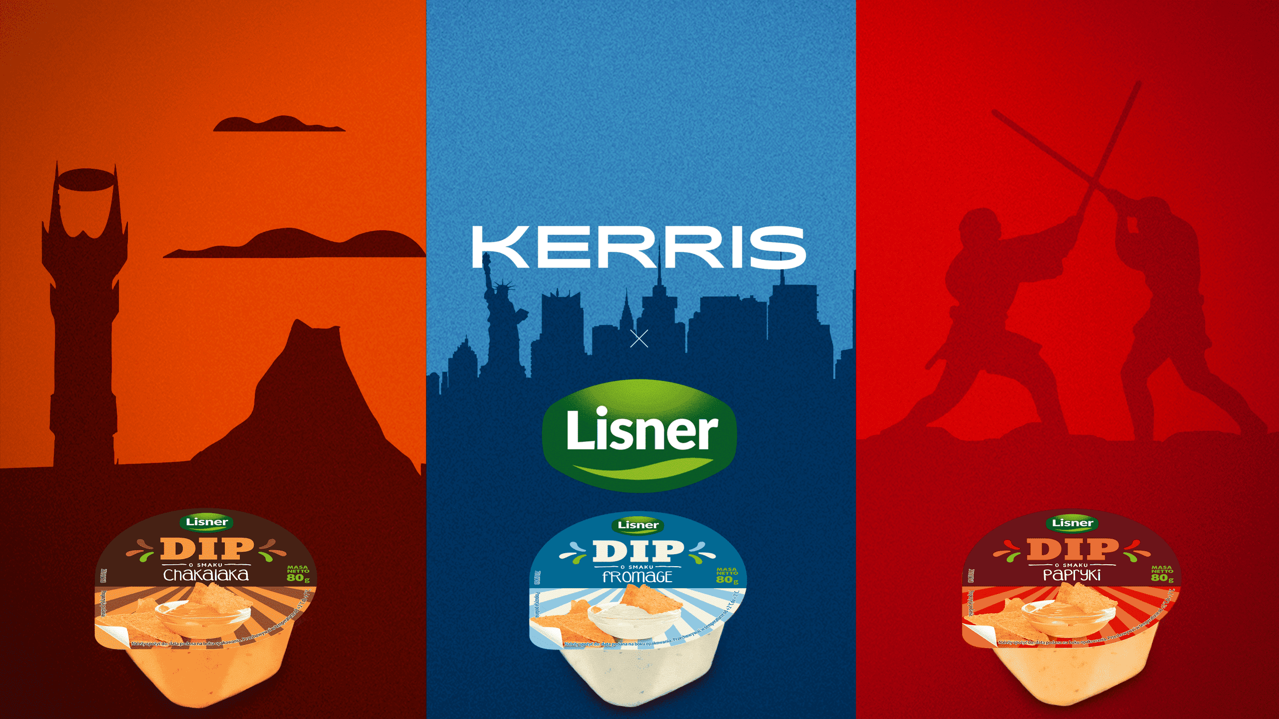KERRIS odpowiada za kampanię launchującą nowy produkt Lisner DIP