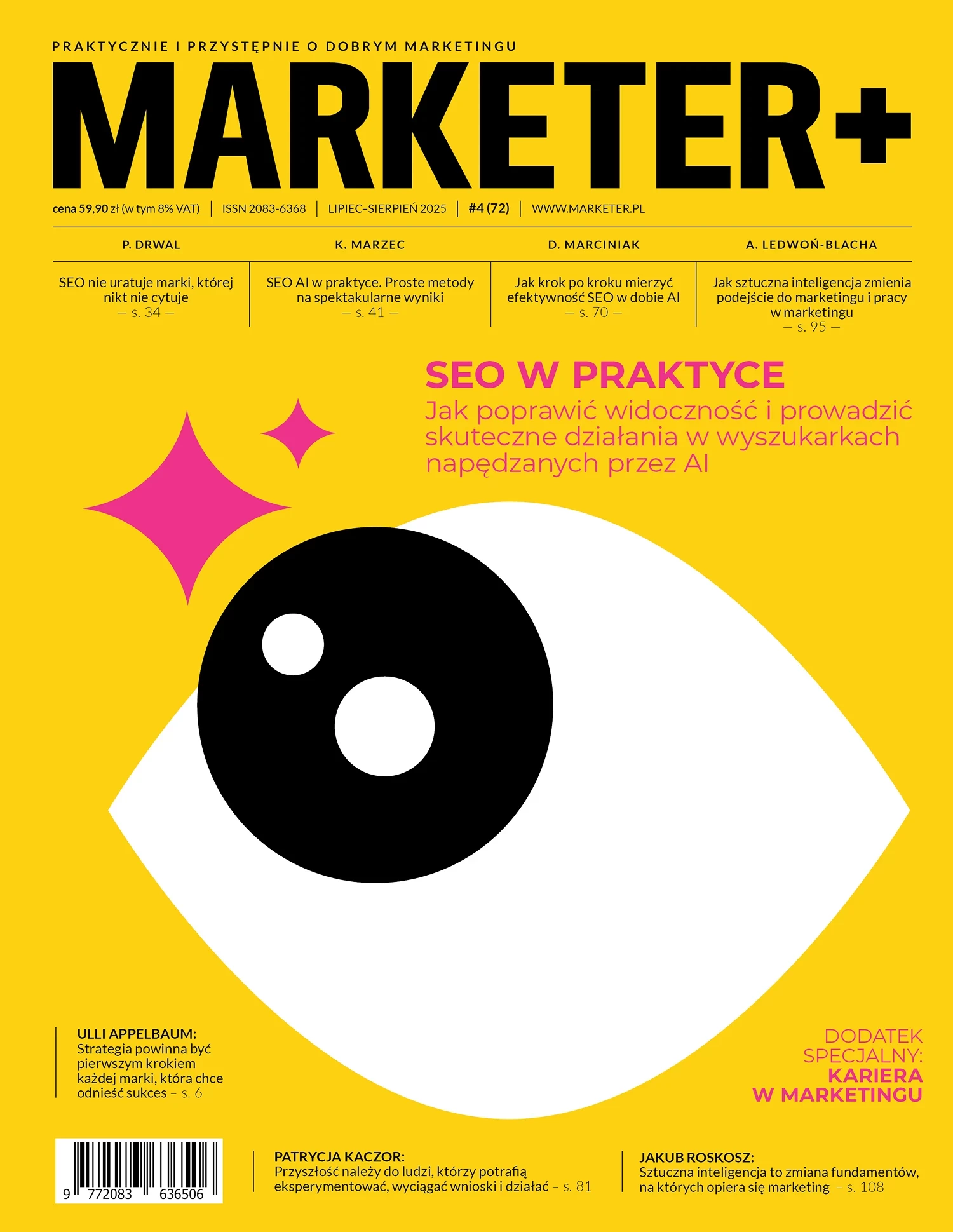 SEO w erze AI – artykuł ekspertki KERRIS w najnowszym numerze „Marketera+”