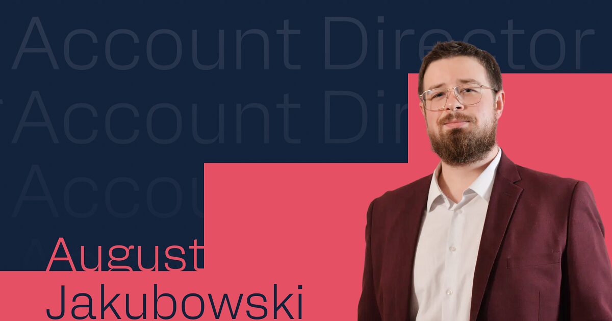 August Jakubowski awansuje na stanowisko Account Directora w agencji KERRIS